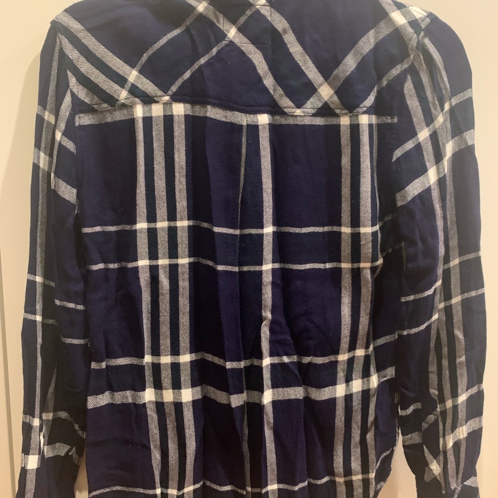 Rails- Blue And White Xs Button Down - image 3